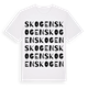 Skogen ordlek t-shirt