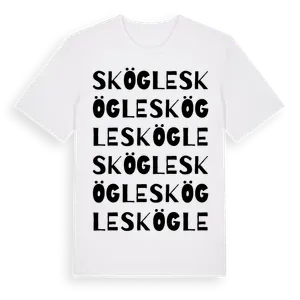 Skögle ordlek t-shirt – ekologisk bomull t-shirt från Pinshirt