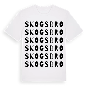 Skogsbro ordlek t-shirt – ekologisk bomull t-shirt från Pinshirt
