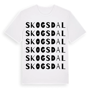 Skogsdal ordlek t-shirt – ekologisk bomull t-shirt från Pinshirt