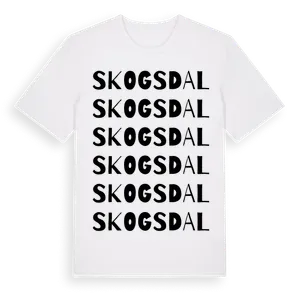 Skogsdal ordlek t-shirt – ekologisk bomull t-shirt från Pinshirt