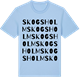 Blue Soul t-shirt med Skogsholm ordlek t-shirt
