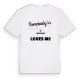 Någon i Skogslund älskar mig t-shirt