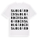 Skolgården ordlek t-shirt
