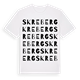 Skreberg ordlek t-shirt