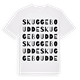 Skuggeboudde ordlek t-shirt
