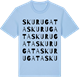 Blue Soul t-shirt med Skurugata ordlek t-shirt