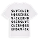 Skväckermossen ordlek t-shirt