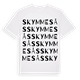Skymmesås ordlek t-shirt