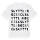 Skyttlingebäck ordlek t-shirt