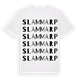 Slammarp ordlek t-shirt