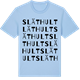 Blue Soul t-shirt med Släthult ordlek t-shirt