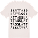 Vintage White t-shirt med Slättås ordlek t-shirt