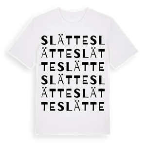 Slätte ordlek t-shirt – ekologisk bomull t-shirt från Pinshirt