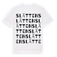Slätten ordlek t-shirt