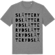 Mid Heather Gray t-shirt med Slätteryd ordlek t-shirt