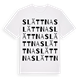 Slättna ordlek t-shirt