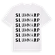 Slummarp ordlek t-shirt