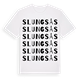 Slungsås ordlek t-shirt