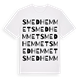 Smedhemmet ordlek t-shirt