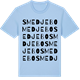 Blue Soul t-shirt med Smedjebo ordlek t-shirt