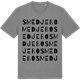 Mid Heather Gray t-shirt med Smedjebo ordlek t-shirt
