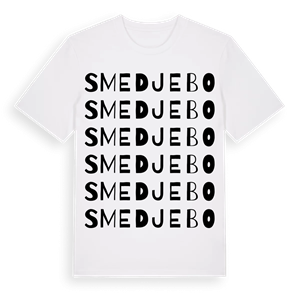Smedjebo ordlek t-shirt – ekologisk bomull t-shirt från Pinshirt