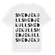 Smedjekull ordlek t-shirt