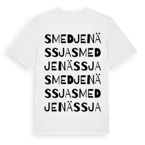 Smedjenässja ordlek t-shirt – ekologisk bomull t-shirt från Pinshirt