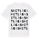 Smetlåga ordlek t-shirt