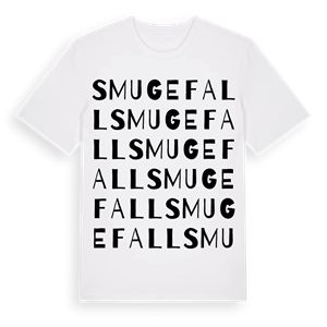 Smugefall ordlek t-shirt – ekologisk bomull t-shirt från Pinshirt