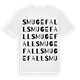 Smugefall ordlek t-shirt