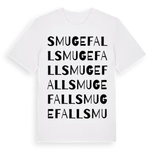 Smugefall ordlek t-shirt – ekologisk bomull t-shirt från Pinshirt