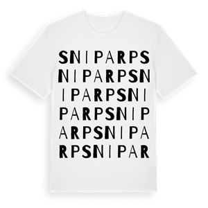 Sniparp ordlek t-shirt – ekologisk bomull t-shirt från Pinshirt