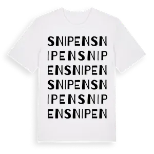 Snipen ordlek t-shirt – ekologisk bomull t-shirt från Pinshirt