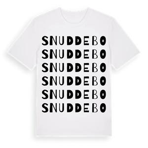 Snuddebo ordlek t-shirt – ekologisk bomull t-shirt från Pinshirt