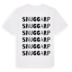 Snuggarp ordlek t-shirt – ekologisk bomull t-shirt från Pinshirt