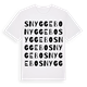 Snyggebo ordlek t-shirt