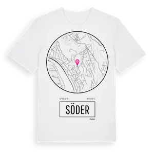 Söder t-shirt – ekologisk bomull t-shirt från Pinshirt