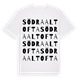 Södra Altofta ordlek t-shirt