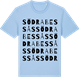 Blue Soul t-shirt med Södra Bessås ordlek t-shirt