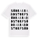 Södra Brandstorp ordlek t-shirt