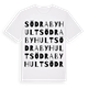 Södra Byhult ordlek t-shirt