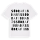 Södra Finnanäs ordlek t-shirt