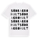 Södra Grohult ordlek t-shirt