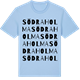 Blue Soul t-shirt med Södra Holma ordlek t-shirt
