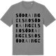 Mid Heather Gray t-shirt med Södra Ingelsbo ordlek t-shirt