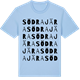 Blue Soul t-shirt med Södra Jära ordlek t-shirt