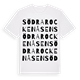 Södra Rockenåsen ordlek t-shirt