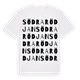Södra Rödjan ordlek t-shirt